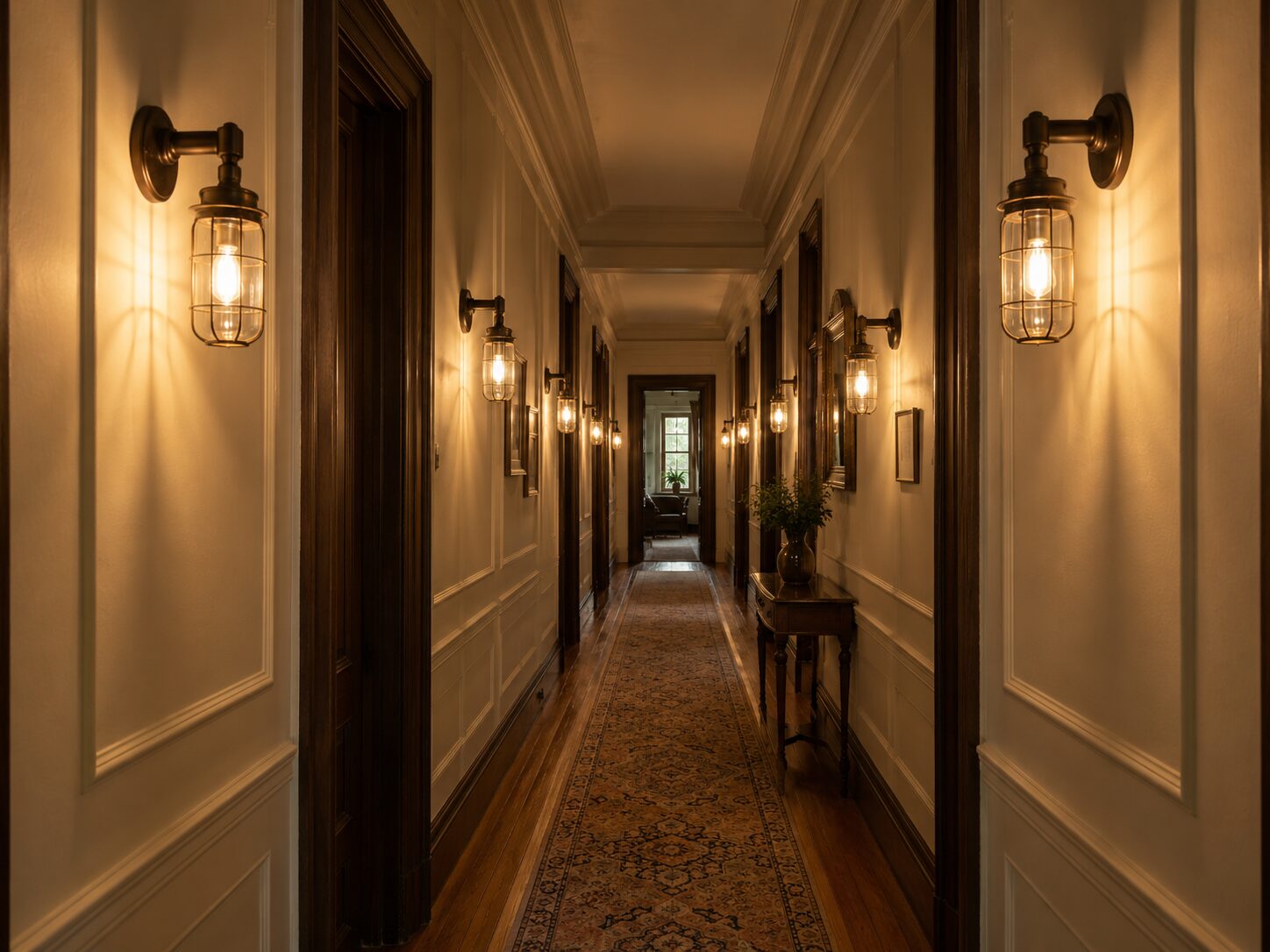How to Space Wall Sconces in a Victorian-Inspired Hallway: The 6-Foot Rule and When to Break It
